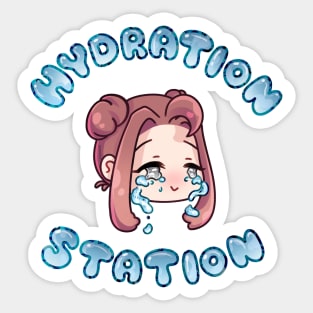 Hydration Station Sticker